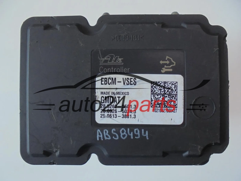 ABS POMPA I STEROWNIK CHEVROLET CAPTIVA 25943360, 25.0212-0949.4, 25021209494, 28.5262-0501.3, 28526205013