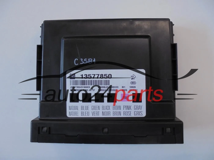 Moduł komfortu Opel Astra J F00HJ00727 13577850