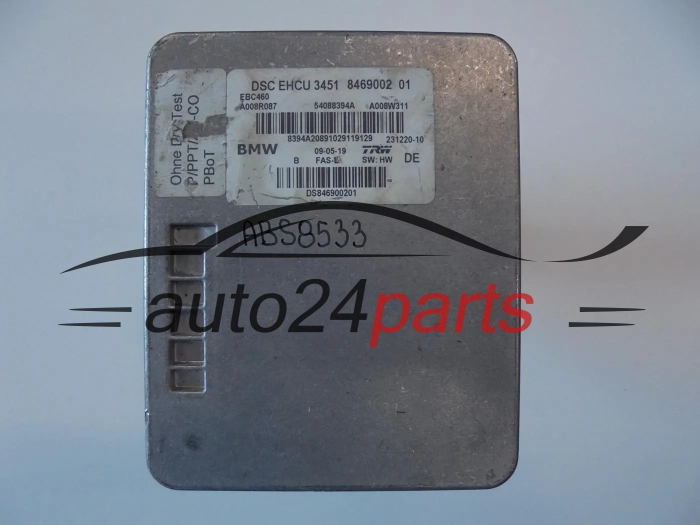 POMPE ABS ET CALCULATEUR BMW 8469002 3451 8469002 01 3451846900201