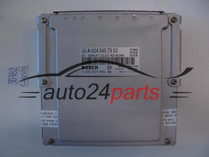 Sterownik silnika Mercedes Vito 2.2 CDI 0245457332 0281001986