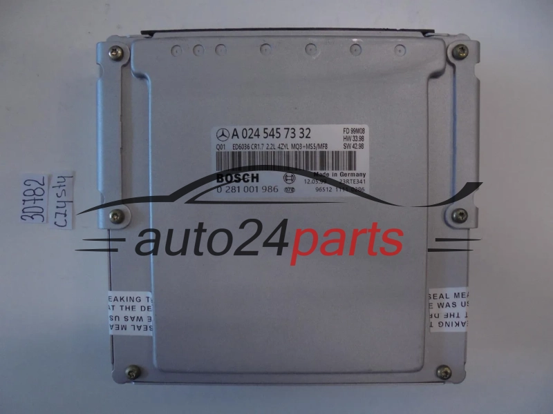 Sterownik silnika Mercedes Vito 2.2 CDI 0245457332 0281001986
