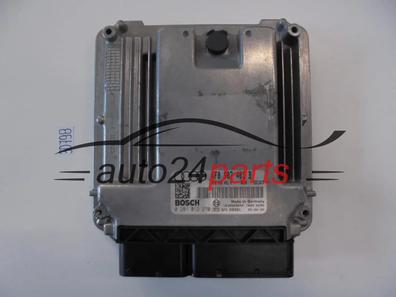 KOMPUTER STEROWNIK SILNIKA AUDI A6 3.0 TDI BOSCH 0 281 012 270, 0281012270, 4F0 907 401 B, 4F0907401B, 4F0 910 401 N, 4F0910401N, EDC16CP