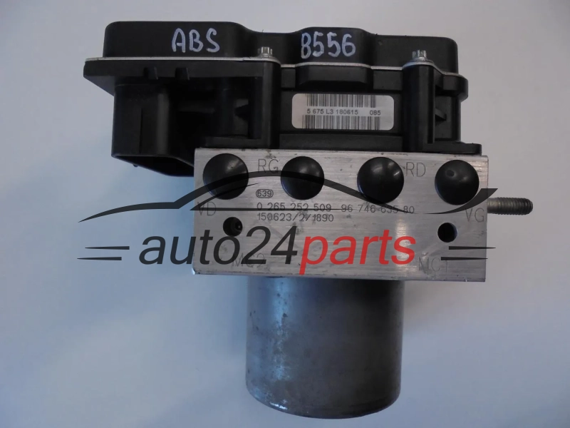Pompa ABS i sterownik Citroen Peugeot 9674663580 0265252509 – zdjęcie 3