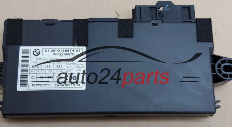 CAS module BMW  5wk49511hbr 5wk4 9511hbr 9136874-01 9136874
