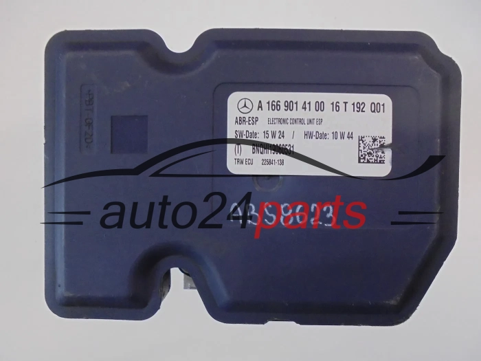 Pompa ABS i sterownik Mercedes-Benz A1664310700 A1669014100 – zdjęcie 2