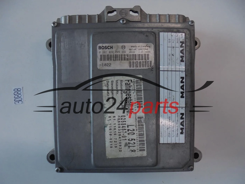 KOMPUTER STEROWNIK SILNIKA MAN F2000 BOSCH 0 281 020 009, 0281020009