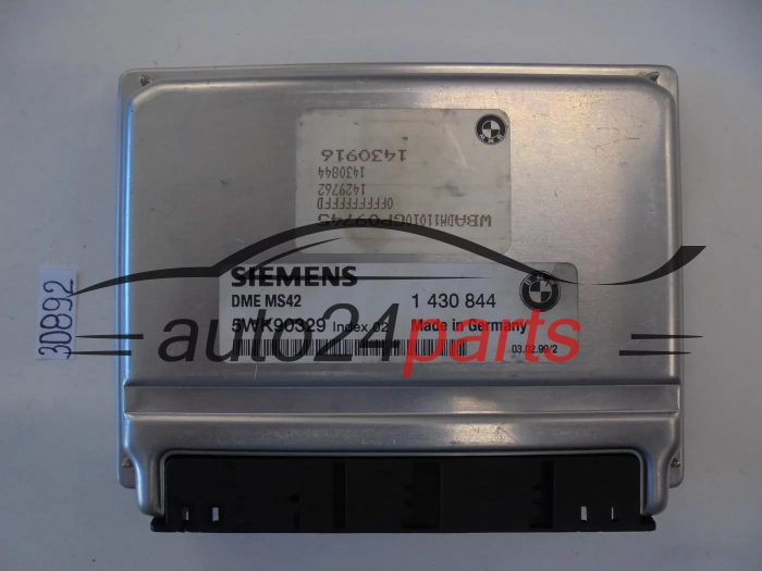 KOMPUTER STEROWNIK SILNIKA BMW E39 E46 SIEMENS 5WK90329 INDEX 2 DME MS42 1430844