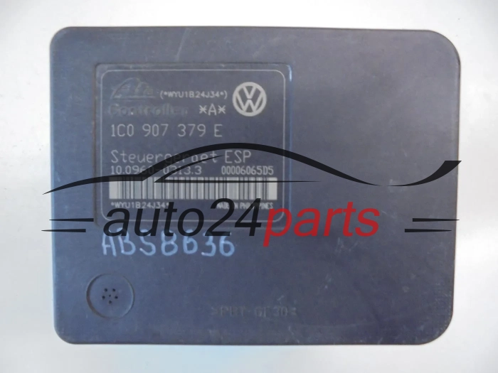 ABS POMPA I STEROWNIK AUDI SEAT SKODA VOLKSWAGEN 1J0614517E, ATE 10.0206-0009.4, 10020600094, 1C0907379E, 10.0960-0313.3, 10096003133