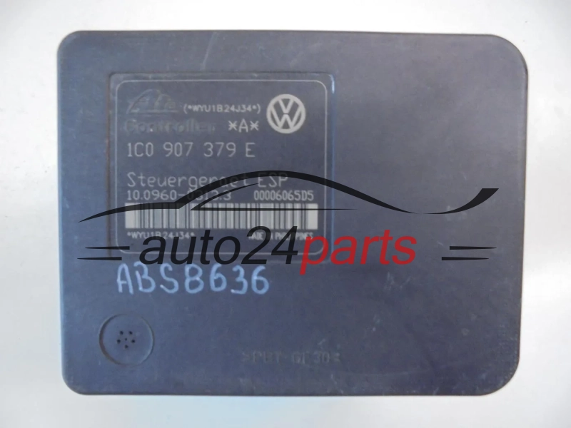ABS POMPA I STEROWNIK AUDI SEAT SKODA VOLKSWAGEN 1J0614517E, ATE 10.0206-0009.4, 10020600094, 1C0907379E, 10.0960-0313.3, 10096003133