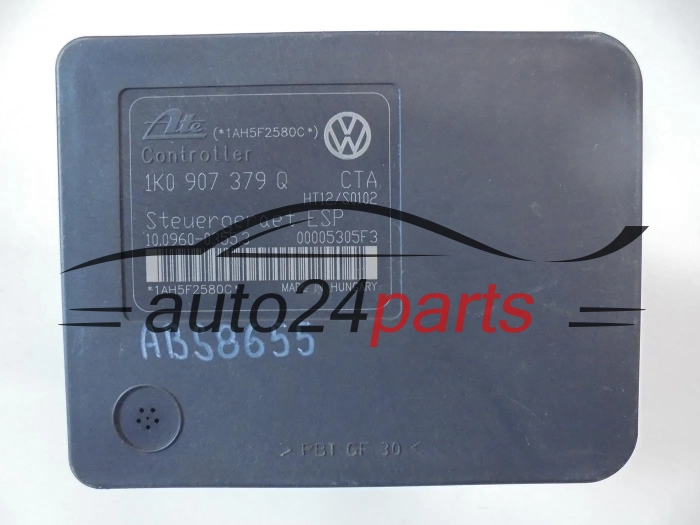 POMPE ABS ET CALCULATEUR VOLKSAWAGEN 1K0614517N 1K0907379Q