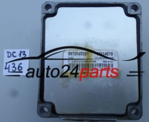 Μονάδα Ελέγχου Κινητήρα OPEL ASTRA G CORSA COMBO MERIVA 1.7 DI DT DTL DTI Y17DT Y17DTL 12214079 8973003261 97240622 6235014