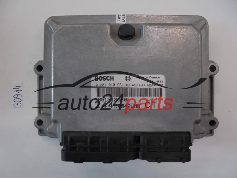 Sterownik silnika Fiat Ducato Peugeot Boxer 2.8 JTD 0281010931 1351212080