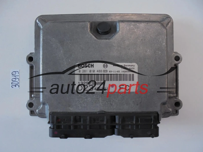 KOMPUTER STEROWNIK SILNIKA FIAT DUCATO 2.3 JTD BOSCH 0 281 010 488, 0281010488, 1329236080