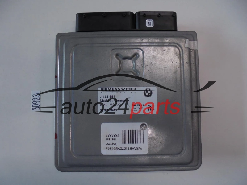 Μονάδα Ελέγχου Κινητήρα BMW 5WK98084 7561684