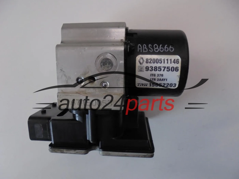 ABS POMPA I STEROWNIK RENAULT TRAFIC 8200511146, 93857506, 15052203