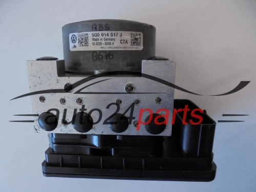 ABS Pump VW AUDI SEAT SKODA 5Q0614517J, 10.0220-0246.4, 10022002464, 5Q0907379K, 10.0915-4336.3, 10091543363
