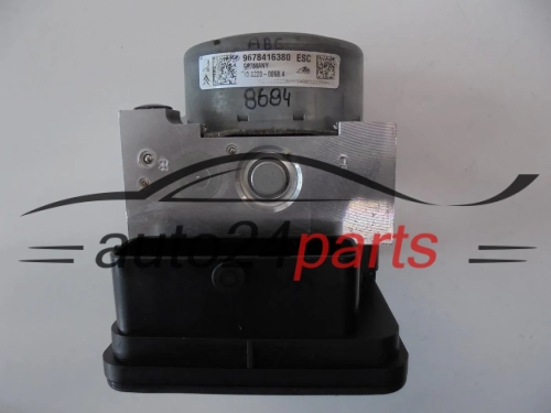 ABS PUMPE UND STEUERGERÄT CITROEN PEUGEOT 9678416380 10.0915-1180.3 10091511803