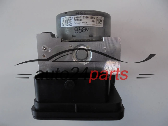 POMPE ABS ET CALCULATEUR CITROEN PEUGEOT 9678416380 10.0915-1180.3 10091511803
