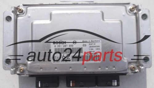 MOTORSTEUERGERÄT ECU STEUERGERÄT CITROEN C2 1.6 BOSCH 0 261 207 999, 0261207999, 96 503 477 80, 9650347780, 9648002280, ME7.4.4 62
