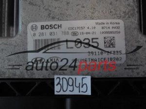 Motorsteuergerät  KIA 0281031788 39110-2FBB5 391102FBB5