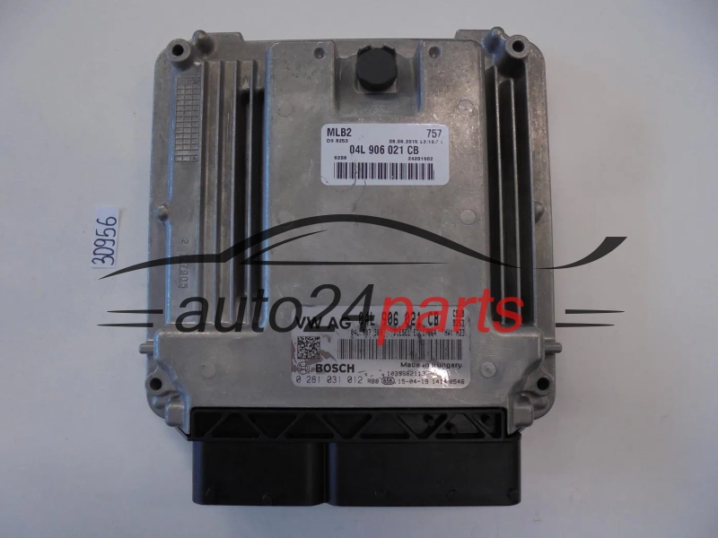 Centralita de motor  AUDI 0281031012 04L906021CB EDC17C64