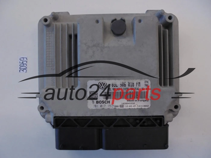 Centralita de motor VOLKSWAGEN 0281017157 03L906018FM EDC17C46