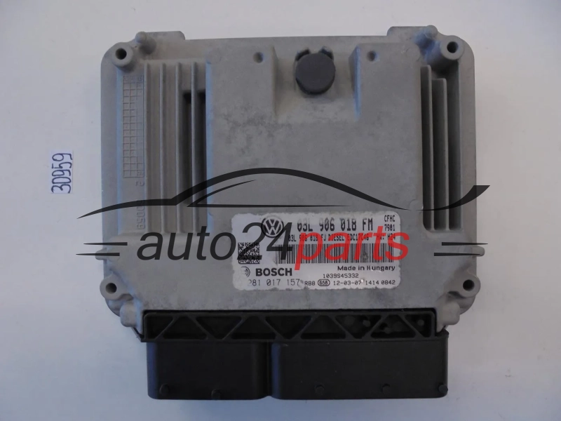 Centralina do motor VOLKSWAGEN 0281017157 03L906018FM EDC17C46