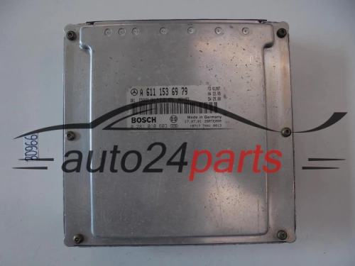 KOMPUTER STEROWNIK SILNIKA MERCEDES VITO 2.2 CDI BOSCH 0281010603, 0 281 010 603, A6111536979, A 611 153 69 79, 6111536979, ED6033 CR1.7 MQ3+MS3
