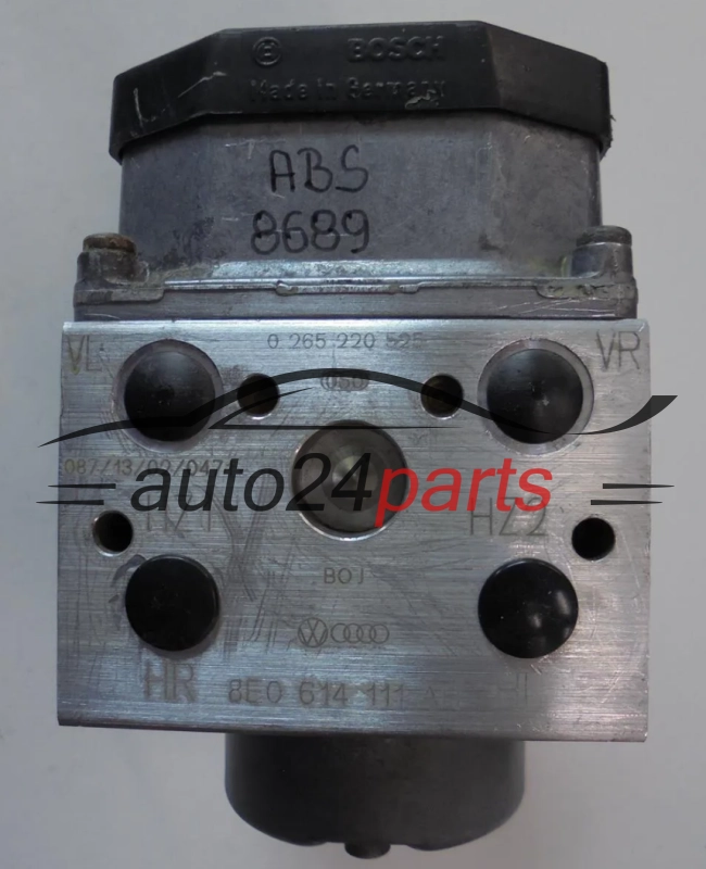 Abs pompa centralina AUDI 0265220525 8E0614111AH 0273004358