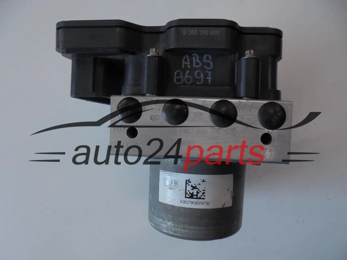 POMPE ABS ET CALCULATEUR MERCEDES BENZ 0265295805 A9079007406 0265957201