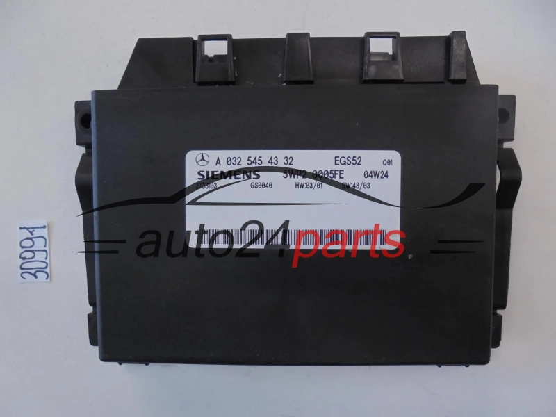 STEROWNIK SKRZYNI BIEGÓW MERCEDES SIEMENS 5WP2 0005FE, 5WP20005FE, A 032 545 43 32, A0325454332