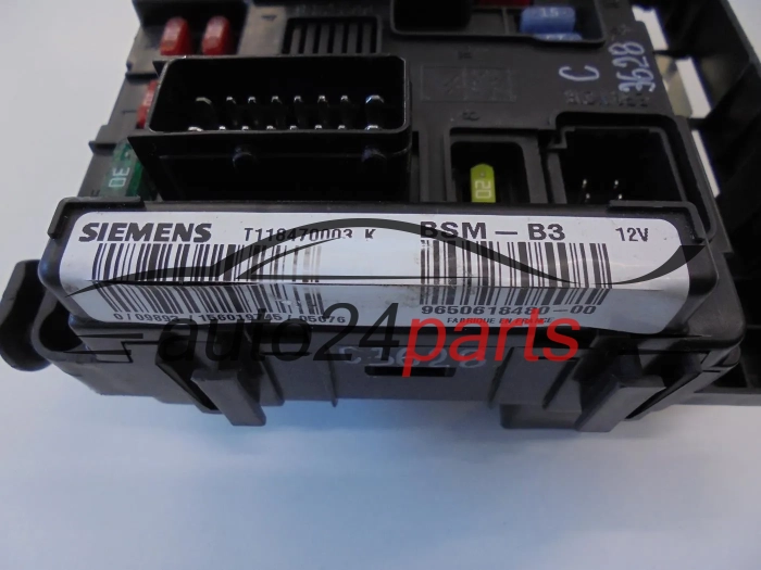 Moduł komfortu BSM Citroen C2 T118470003K 965061848000 – zdjęcie 2