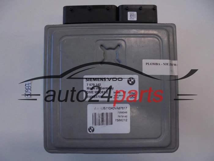 Sterownik silnika BMW 5WK93709 7579142