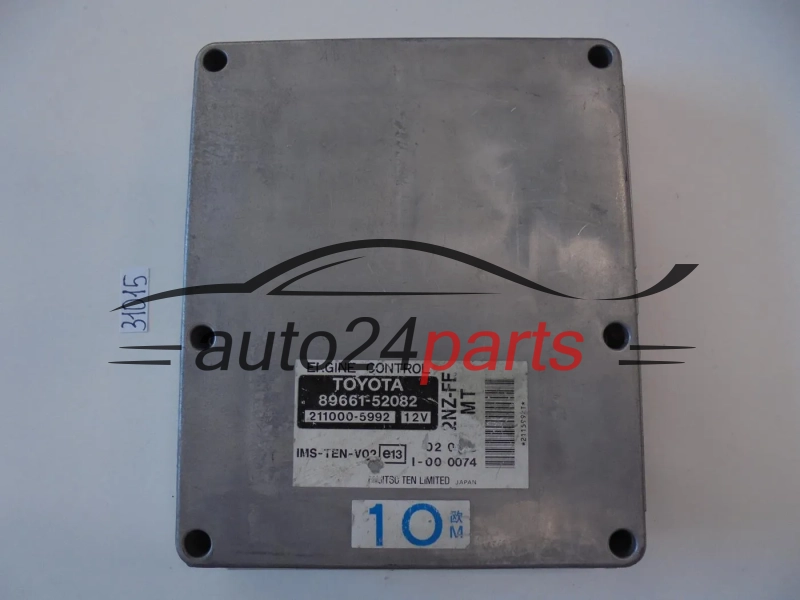 Calculateur Moteur TOYOTA YARIS 1.3 2NZ-FE 8966152082 2110005992
