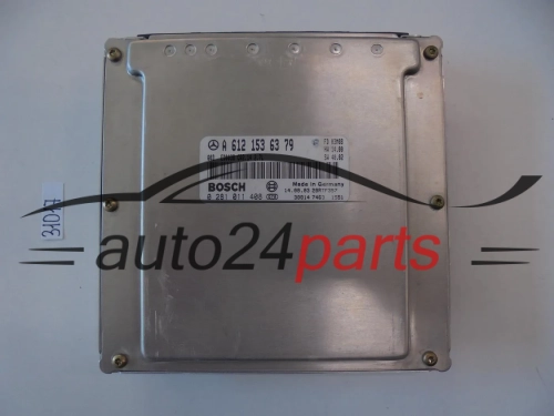 KOMPUTER STEROWNIK SILNIKA MERCEDES ML 270 CDI BOSCH 0 281 011 408, 0281011408, A 612 153 63 79, A6121536379, C42.14