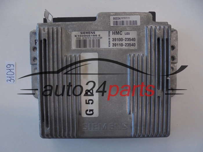 Sterownik silnika Hyundai Coupe 2.0 K103955165E 3910023540 – zdjęcie 2