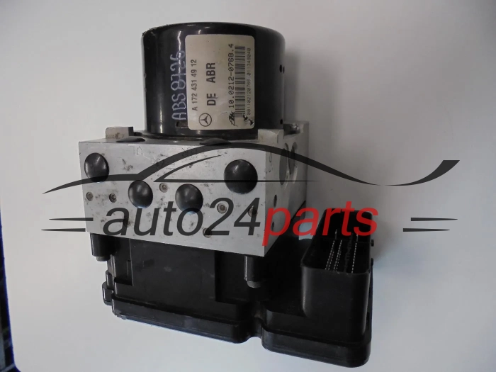 Pompa ABS i sterownik Mercedes-Benz A1724314912 A1729011102