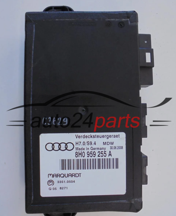 AUDI 8H0959255A Centralina de comando do sistema confort