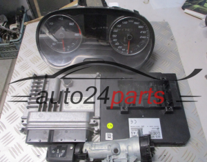 CALCULATEUR MOTEUR kit de démarrage Seat Ibiza 1.4 TDI 28459901 04B907445 DCM6.2V