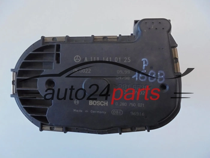 PRZEPUSTNICA POWIETRZA MERCEDES BOSCH 0 280 750 021, 0280750021, A 111 141 01 25, A1111410125, B 289 000 163, B289000163