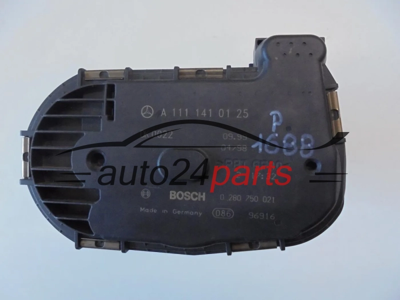 Throttle body Mercedes 0280750021 A1111410125 B289000163