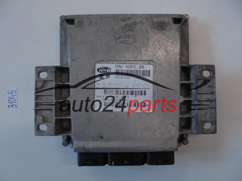 KOMPUTER STEROWNIK SILNIKA CITROEN SAXO 1.6 16V GTI MAGNETI MARELLI IAW 48P2.80, IAW48P280, HW 16445034, 9642774380, SW 16448054, 9644267980