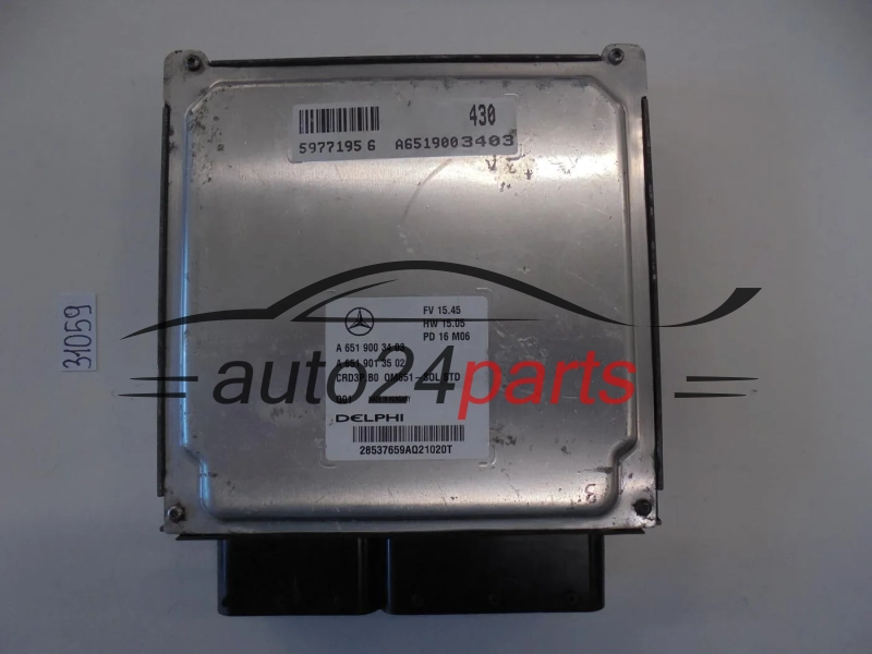 Sterownik silnika Mercedes-Benz A6519003403A6519013502 A6519003403