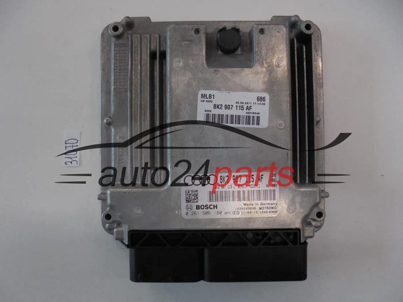 KOMPUTER STEROWNIK SILNIKA AUDI A4 A5 2.0 TFSI BOSCH 0 261 S06 180, 0261S06180, 8K2 907 115 AF, 8K2907115AF
