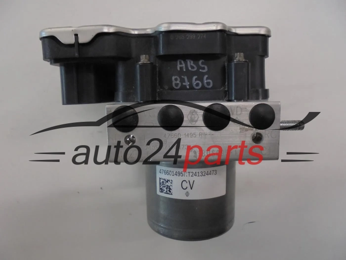 Bomba ABS y centralita RENAULT 0265299274 476601495R 0265957457