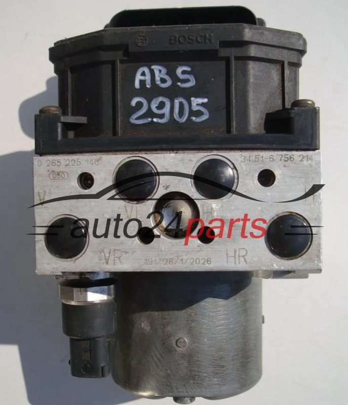 Abs pompa centralina BMW X5 BOSCH 0 265 225 146, 0265225146, 3451-6 756 214, 34516756214, 0265950067