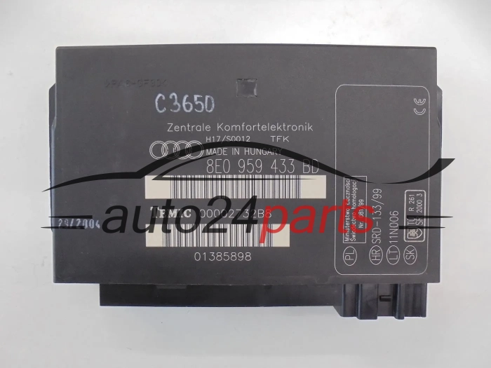 Moduł komfortu Audi A4 B6 B7 8E0959433BD 00002732B1