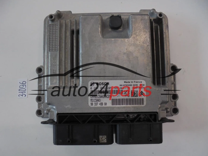 ECU ENGINE CONTROLLER CITROEN PEUGEOT 0281036205 9833749880