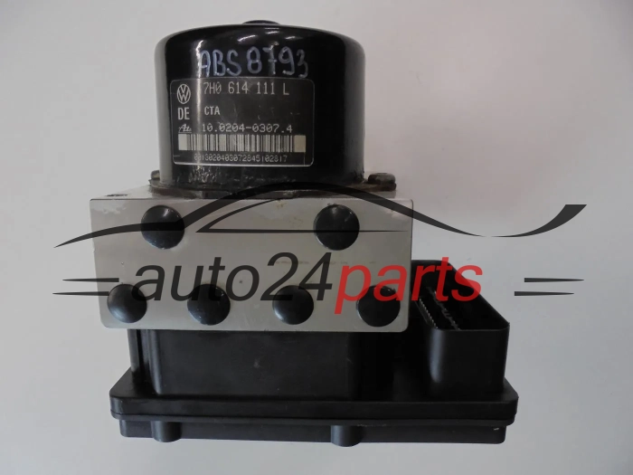 ABS POMPA I STEROWNIK VW VOLKSWAGEN T5 7H0 614 111 L, 7H0614111L, ATE 10.0204-0307.4, 10020403074, 7H0 907 379 L, 7H0907379L, 10.0925-0338.3, 10092503383