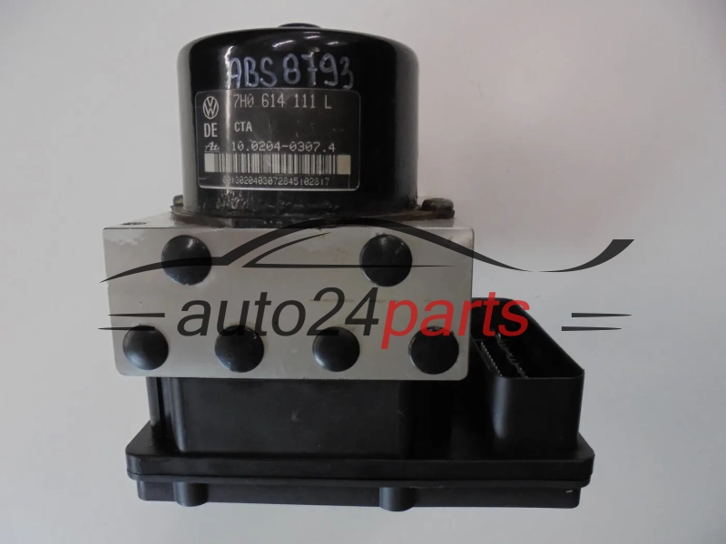 ABS POMPA I STEROWNIK VW VOLKSWAGEN T5 7H0 614 111 L, 7H0614111L, ATE 10.0204-0307.4, 10020403074, 7H0 907 379 L, 7H0907379L, 10.0925-0338.3, 10092503383